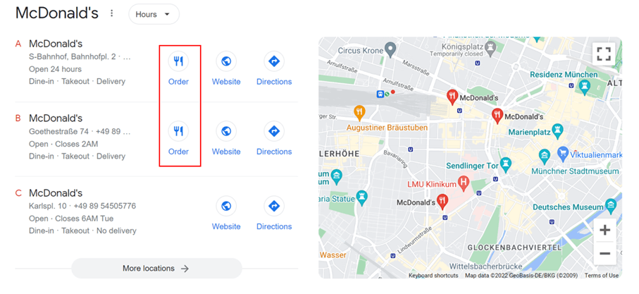 Google My Business Extra Features shrink