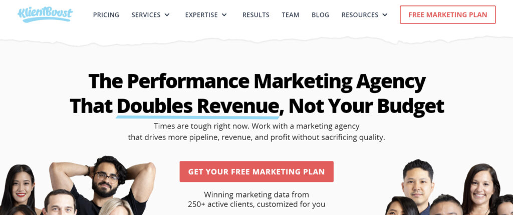 Die Performance-Marketing-Agentur, die Ihren Umsatz verdoppelt, nicht Ihr Budget.