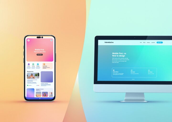 Mobile-First vs. Responsive Design: Unterschiede